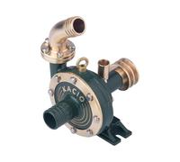 Stylomira B30-1 Mini Brass Impeller Centrifugal Water Pump Model, Compatible with Steam Engine and Internal Combustion Engine Models, DIY Power Accessory for Hobbyists -Green