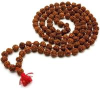 STYLONEST Pure And Natural Rudraksh mala with Certificate.1 pcs