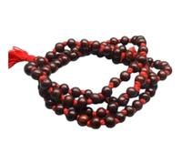 STYLONEST The Original Sandalwood Mala Chandan MALA Rosary 8 MM 108+1 Beads for Meditation Pooja Chanting Wearing Prayer Bead(With Lab Report)