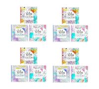 Styloo Adult Colouring Books - 4 Books Each of Animal, Floral, and Pattern Illustrations - Mindfulness and Relaxing Drawing Pad - (Series 1, 12 Books)