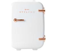 STYLPRO Beauty Fridge - Rose Gold & White, White,Gold