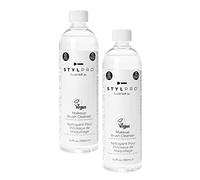 STYLPRO Makeup Brush Cleanser (2x 500ml bottles), Makeup Brush Cleaning Liquid to use with our Award Winning Makeup Brush Cleaner and Dryer Machine, Cleans Oily Makeup From Makeup Brushes