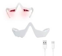 STYLPRO Spectacular EMS & RED Led Under Eye Glasses, Anti-aging, 3 Intensities, Reduce wrinkles, Promote Blood Circulation, Lighten Dark Circles