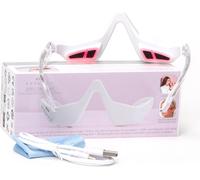 STYLPRO SPEC-TACULAR EMS Glasses, EMS and LED Red Light Therapy, Collagen Production, Visibly Reduce Wrinkles, Dark Circles and Puffiness around eyes, Non-Invasive, USB Rechargeable