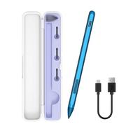 Stylus for ASUS Zenbook Flip/Pro/ASUS Vivobook Flip/Pro/Duo/Notebook, MPP 2.0 Tilt-Active Pen with 4096 Levels of Pressure Sensitivity, Convenient Storage Case, Supports Type-C Fast Charging (Blue)