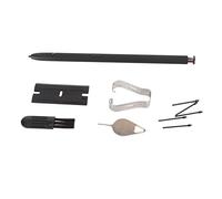 Stylus for S22 Ultra, with Ejector Pin Brush Tweezer 5 Pen Tip Plastic Blade No Bluetooth Function, Writing Experience (Black)