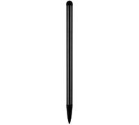 Stylus Pen 2 in 1 Universal Capacitive Pens for Touch Screens Devices,Plastic Resistance Pen for Tablets Devices Phone - Black Convenient