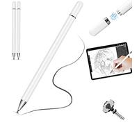 Stylus Pen, 2x TECHGEAR Fine Tip Stylus Pen for Touch Screen High Sensitivity Universal Capacitive Disc iPad Pencil Compatible with iPad 10.2" / Mini/Pro Tablet iPhone Android Smartphone Samsung Tab