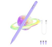 Stylus Pen Android for Samsung Galaxy Tab A11+/A11/A9/A9+/A8/A7/A7lite | 35 Min Fast Charge Stylist for Writing/Drawing,Tablet Pencil for iPhone/Switch/Samsung/Mi/HW/Lenovo/Poco X8Pro-Purple