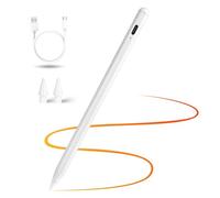 Stylus Pen Compatible with iPad (2018-2025) - Compatible with iPad 6th to 11th Gen - Includes Charging Cable & 2 Extra Tips - Palm Rejection & Tilt Function