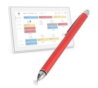 Stylus Pen Compatible with Skylight Calendar, Changingtouch Smart Display,Canupdog/Kaclendar Digital Calendar, DualTip Capacitive Stylus, Disc Tip Capacitive Stylus Pen (Red)