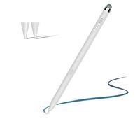 Stylus Pen Dual-Tip for Lenovo Tab plus/M11/M10/M9/Idea Tab Pro/for Android 15/14 Tablet/for XIAOMI PAD 2X Charging Pencil (White)