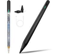 Stylus Pen for Apple iPad 2018-2025, Fast Charging Pencil with High Precision & Tilt Sensitivity & Palm Rejection, for iPad 11 A16/10/9/8/7/6th Gen, Pro 12.9/11/13 Inch M4, Air 3/4/5/M2/M3, Black