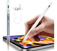 Stylus Pen for Apple iPad 2018-2025, Fast Charging Pencil with High Precision & Tilt Sensitivity & Palm Rejection, for iPad 11 A16/10/9/8/7/6th Gen, Pro 12.9/11/13 Inch M4, Air 3/4/5/M2/M3, White
