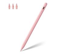 Stylus Pen for Apple Pencil Tilt Sensitivity Palm Rejection for iPad A16 11th 10th 9th 8th 7th 6th Generation, iPad Air M3 M2 3rd 4th 5th Gen, iPad Pro 11 12.9 13 inch M4, iPad mini A17 7 6 5 (Pink)