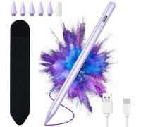 Stylus Pen for iPad 2018-2023, 15 Minute Fast Charging for Apple Pencil iPad 10/9/8/7/6/A16 & Pro Series 11/12.9 inch and Air M3 11"/13"/5/4/3 Gen with Palm Rejection