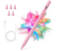 Stylus Pen for iPad 2018-2023 with Palm Rejection, Active Pencil for iPad 10th/9th/8th/7th/6th Generation, for iPad Pro 11/12.9 inch, for iPad Air 5th/4th/3th Gen, for iPad mini 6th/5th Gen (Pink)