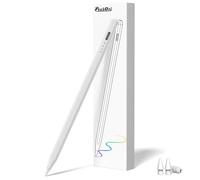 Stylus Pen for iPad 2018-2024 Released Model 15 Mins Fast Charge Pencil 2nd Generation Compatible with iPad Pro 11"/12.9"/M4, Air 3/4/5/M2,Mini 7(A17 Pro)/6/5 Gen, iPad 10/9/8/7/6 White