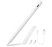 Stylus Pen for iPad 2018-2025,10Mins Faster Charge,Stylus Pen with Tilt Sensitivity,Compatible with Apple iPad 6-11 Gen,Air 3/4/5/M2/M3,mini 5/6,iPad Pro 11"/12.9"/M4(White)