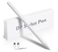 Stylus Pen for iPad 2018-2025, 2X Fast Charge, Tilt Sensitivity, Active Pencil Compatible with iPad 6th-11th, iPad Pro 11"/12.9"/M4, iPad Air 3/4/5/M2/M3, iPad mini 5/6 (White)