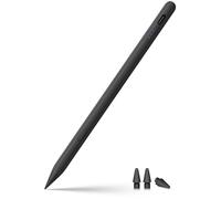 Stylus Pen for ipad 2018-2025, USB-C Fast Charging Pencil, Pixel-Perfect Tilt Sensitivity for iPad A16 11/10/9/8/7/6, iPad Mini 7/6/5, iPad Air M3/M2 11"/13"/5/4/3, iPad Pro M4 13"/12.9″/11″ Black