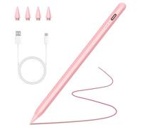 Stylus Pen for iPad 2018-2025 with Palm Rejection, Active Pencil for iPad 10th/9th/8th/7th/6th Gen, for iPad Pro 11/12.9 inch, for iPad Air 5th/4th/3th Gen, for iPad mini 6th/5th Gen (Rose Gold)