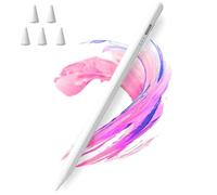Stylus Pen for iPad 2018-2025 with Palm Rejection,Faster Charge,Tilt Sensitivity iPad Pencil Compatible with A16/10th/9th/8th/7th/6th,Pro 11/13in (M4),Air M3/M2/5th/4th,Pro 11/12.9in,Mini 6/5 (White)