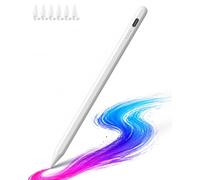 Stylus Pen for iPad(2018-2026)-10 Min Fast Charge,Auto Sleep,Tilt Sensitivity,Palm Rejection,Active Pencil for iPad 11/10/9/8/7/6th Gen,Pro 13"/12.9"/11",Air 6/5/4/3,Mini 7/6/5th (White)