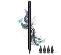 Stylus Pen for iPad (2018-2026) - Type-c Charging Magnetic Pencil with Palm Rejection iPad Pencil Compatible with Apple iPad A16 11/10/9/8/7/6, Pro 11"/12.9"13"M4/M5, Air 3/4/5/M2-M4, Mini 5/6 (Black)