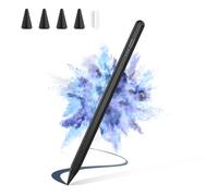 Stylus Pen for iPad 2025-2018 Faster Charge Apple Pencil with Tilt Sensitivity & Palm Rejection & Magnetic Compatible iPad 11/10/9/8/7/6, Pad Air 3/4/5, Pro 12.9"/11", Mini 6/5, M2/M4 Black