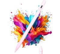 Stylus Pen for iPad 2025-2018 with Fast Charge, Tilt Sensitive Pencil Palm Rejection for 11th A16, 10th/9th/8th/7th/6th, Air 11/13 M2/M3, Pro 11/13 M4/M5, Pro 12.9“, Air 5/4/3,Mini 7/6/5 (Pink)