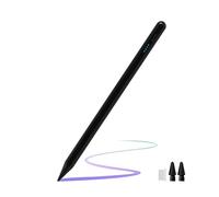 Stylus Pen for iPad 9th&10th Gen, Bluetooth Stylus Pen,ipad Pencil with Palm Rejection,Apple Pencil for (2018-2023) iPad Pro 11/12.9, iPad 8th/7th Gen, iPad Air 5th/4th Gen, iPad Mini 6th/5th-Black