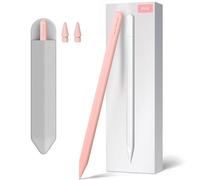 Stylus Pen for iPad 9th&10th Generation, 5 Mins Ultra Fast Charging Active Pencil Work for 2018-2023 iPad Air 3/4/5, iPad 6/7/8/9/10, Mini 5/6, Pro 11"/12.9", Pink