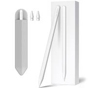 Stylus Pen for iPad 9th&10th Generation, 5 Mins Ultra Fast Charging Active Pencil Work for 2018-2023 iPad Air 3/4/5, iPad 6/7/8/9/10, Mini 5/6, Pro 11"/12.9", White