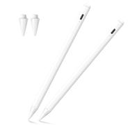 Stylus Pen for iPad A16 11th/10th 2025-2018 2Pack Pencil Pro with Palm Rejection & Tilt Sensitivity Stylus Pen for iPad A16/11/10/9/8/7/6th,Pro 12.9/11/13 inch M4,Air M2/M3/5/4/3,Mini A17/5th/6th