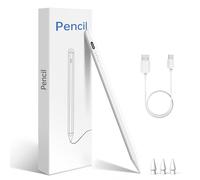 Stylus Pen for iPad A16 Pencil,(2018-2025) Apple Pencil with Palm Rejection,Fast Charge,Tilt Sensitivity,for iPad 11/10/9/8/7/6th Generation, Pro 13"/12.9"/11"/M4, Air 7/6/5/4/3/M3,Mini 5th (White)
