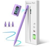 Stylus Pen for Ipad,Ipad Pencil for 2018-2025- I-pad Pen 3X Faster Charge/Work 11H with Palm Rejection/Tilt Sensitivity for i-Pad Pro 11/12.9/13'',10/9/8/7/6,Air 11/13'',3-5,Mini 5/6 (Purple)
