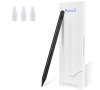 Stylus Pen for iPad Pencil 6-11th Generation(2018-2025) - 2X Fast Charge Active Pencil Compatible with Apple Pencil Pro 11"/12.9"/M4, Air 3/4/5/M2/M3,mini 5/6, Black