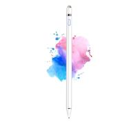 Stylus Pen for iPad, Pencil Compatible for iOS, Android, iPad Air/Pro/Mini 2/3/4 and More, Rechargeable Pen for Tablet（White）