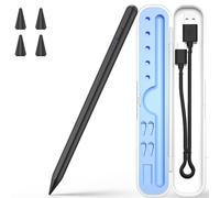 Stylus Pen for iPad, Pencil for iPad 9th Gen, Fast Charge, iPad Pencil Compatible with iPad (2018-2023) 10th -6th Gen,iPad Pro 11" & Pro 12.9",iPad Air 5/4/3rd Gen,iPad Mini 5/Mini 6 Apple Pen, Black