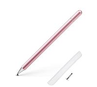 Stylus Pen for iPad Pens for Touch Screen with Magnetic Cap & Artificial Leather Case, Compatible with Apple Pencil 1st & 2nd generation, iPad, iPhone, Samsung, Lenovo, Rose Gold