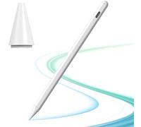 Stylus Pen for iPad, Same as Apple iPad Pencil with Palm Rejection & Tilt Sensitivity, iPad Pen Compatible for iPad Air 3/4/5, iPad Mini 5/6, iPad 6/7/8/9/10, iPad Pro 11", iPad Pro 12.9" (White)