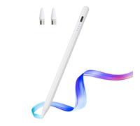 Stylus Pen for iPad W/Palm Rejection&Tilt Sensitivity, 5 Mins Fast Charged for 1H use, Apple Pencil Pen for iPad 6/7/8/9/10,Pro12.9&11",Air3/4/5,mini 5/6; 2 Replacement Nib