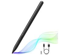 Stylus Pen for Microsoft Surface, 4096 Pressure, Tilt & Palm Rejection, Magnetic, 1H Fast Charge, for Surface Pro 11/10/9/8/7/6/5/4/3/X, Go 4/3/2/1, Laptop 6/5/4/3/2/1, Studio, Book 3/2/1（Gray）