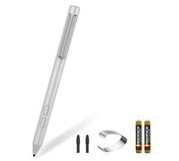 Stylus Pen for Microsoft Surface,with1024 Levels High Pressure Sensitivi Compatible with Surface Pro X/8/7/6/5/4/3, Surface Book 3/2/1, Surface Go3/2/1, Laptop4/3/2(Silver