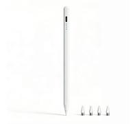 Stylus Pen for Samsung Galaxy Tab A11 / A11+, A9 / A9+, A8, A7 Lite, Active Capacitive Pencil for Samsung Android Tablet & iOS Touchscreens, High Precision Digital Pen with 4 Tips (White-)