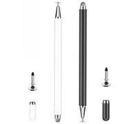thexxa Stylus Pen for Samsung Galaxy Tab A7/A8 Compatible with Apple iPad/Android Tablet All Touch Devices Universal High Sensitive & Precision Capacitive Disc Tip Touch Screen S Pen (White+Black)