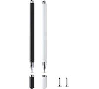 Stylus Pen for Samsung Galaxy Tab A7/A8/A8plus/A9/A9Plus，High Sensitive S Pen Compatible with iOS/Android and Other Series of Capacitive Screen Digital Devices Universal (White+Black)