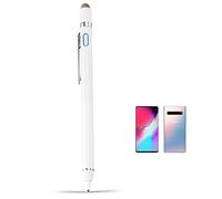 Stylus Pen for Samsung Galaxy Tab S Series 10.5, S5E Pencil, EVACH Rechargeable Digital Pencil with 1.5mm Ultra Fine Tip Stylus for Samsung Galaxy Tab S Series 10.5, S4/S5E/S6, White