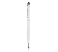 Stylus Pen for Smartphones and Tablets, Compatible with All Equipment with Capacitive Touch Screen,Sensitive, Durable, Without Noise,Writing and Drawing Stylus Pen,4 Color(White)